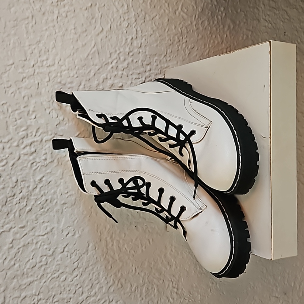 White boots